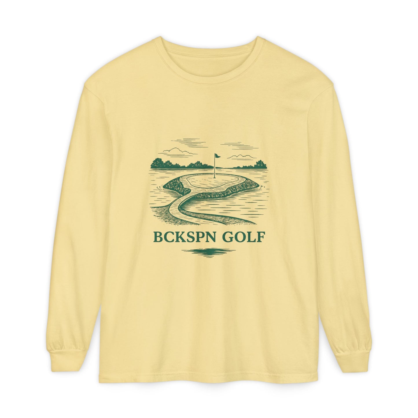 Unisex Golf Long Sleeve T-Shirt, Casual Golf Tee, Sports Apparel, Gift for Golf Lovers, Everyday Fashion, Comfortable Layering