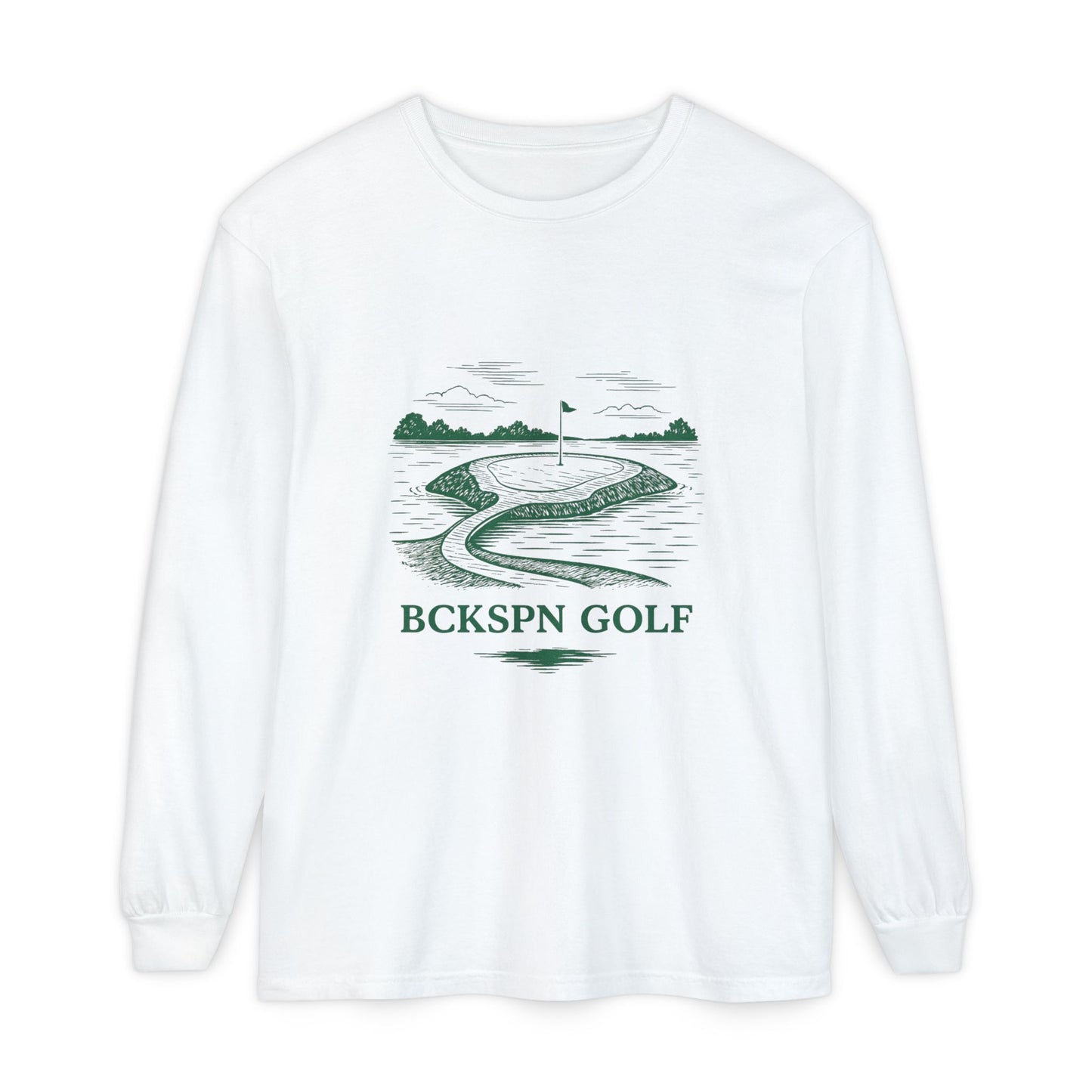 Unisex Golf Long Sleeve T-Shirt, Casual Golf Tee, Sports Apparel, Gift for Golf Lovers, Everyday Fashion, Comfortable Layering