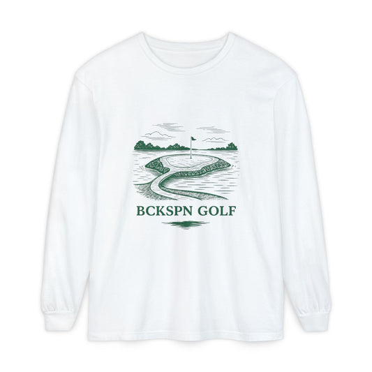 Unisex Golf Long Sleeve T-Shirt, Casual Golf Tee, Sports Apparel, Gift for Golf Lovers, Everyday Fashion, Comfortable Layering