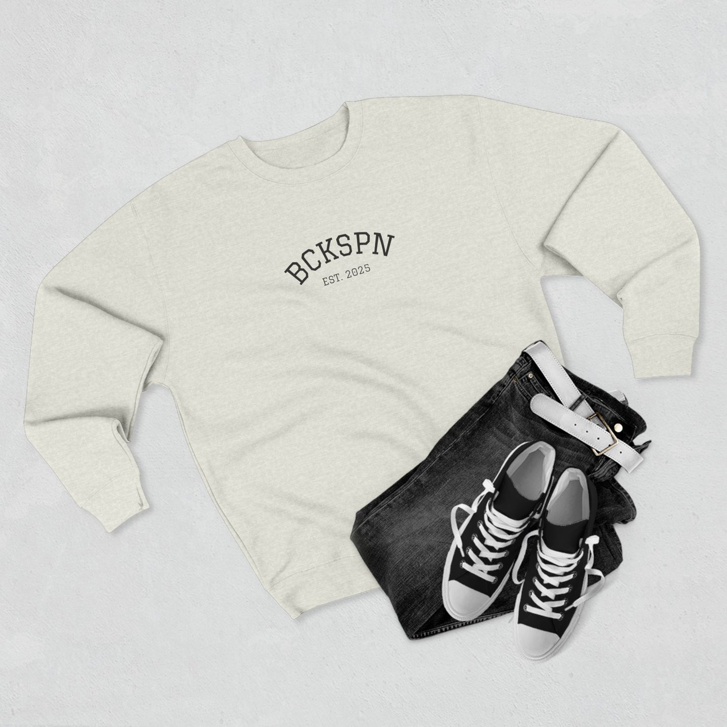 Casual BCKSPN Unisex Crewneck Sweatshirt - Comfortable Everyday Wear