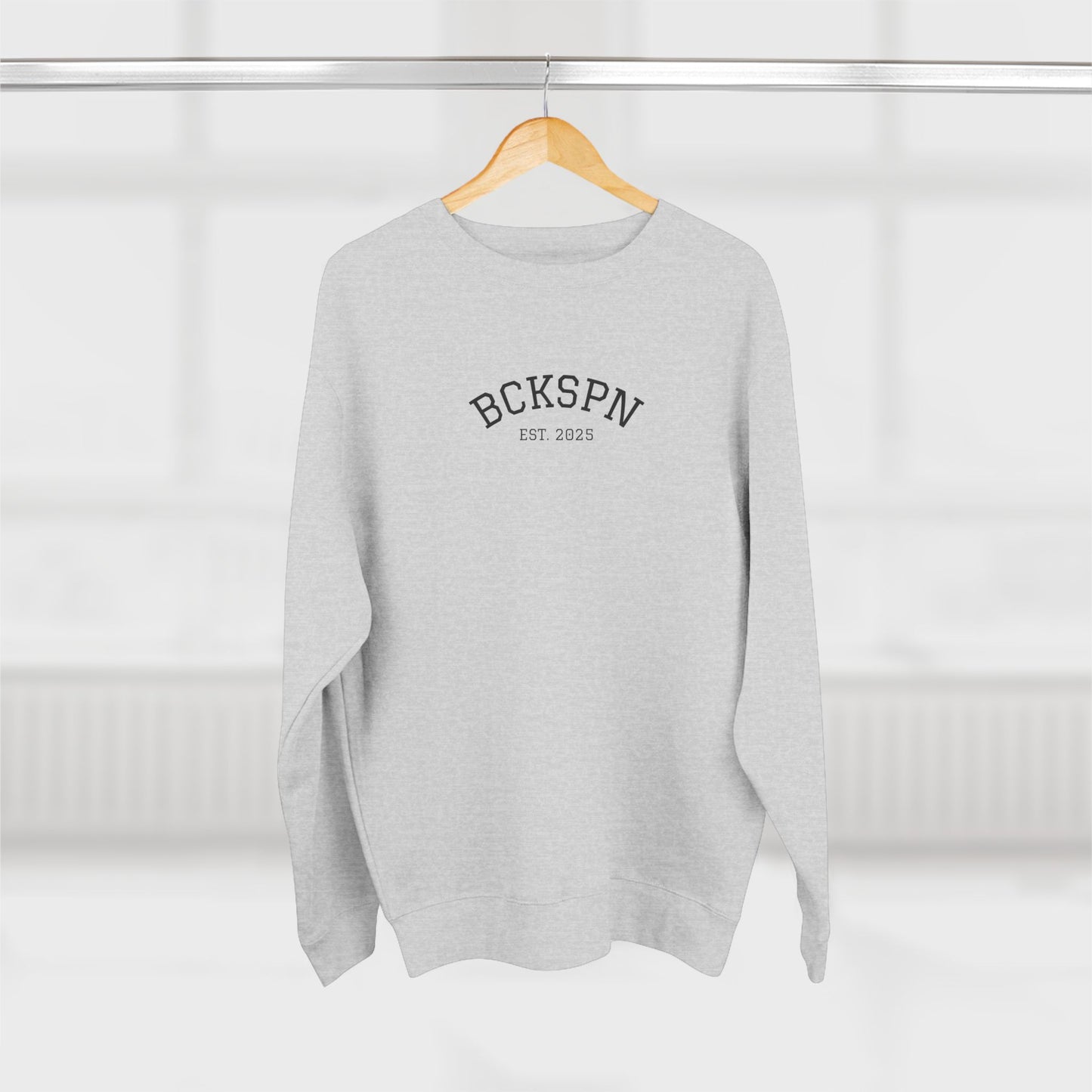 Casual BCKSPN Unisex Crewneck Sweatshirt - Comfortable Everyday Wear