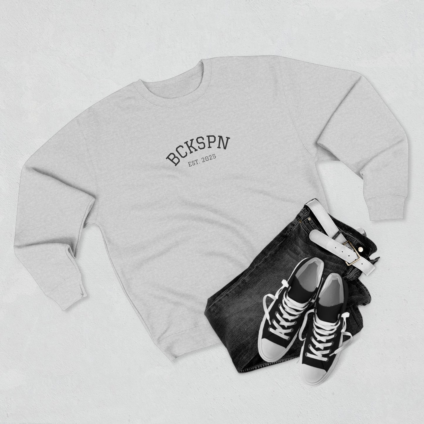 Casual BCKSPN Unisex Crewneck Sweatshirt - Comfortable Everyday Wear