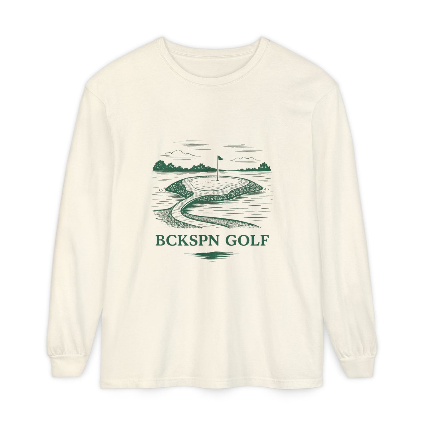 Unisex Golf Long Sleeve T-Shirt, Casual Golf Tee, Sports Apparel, Gift for Golf Lovers, Everyday Fashion, Comfortable Layering