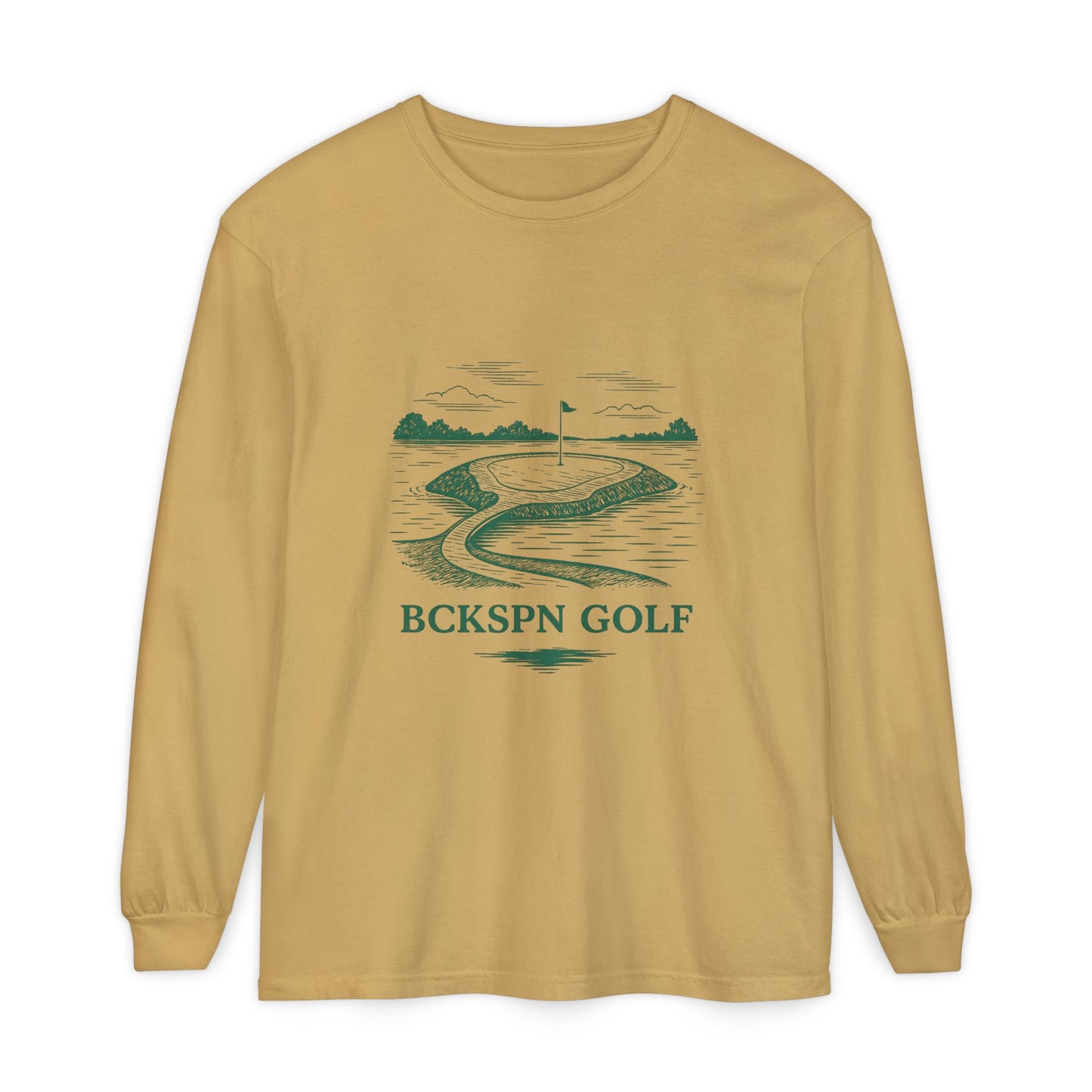 Unisex Golf Long Sleeve T-Shirt, Casual Golf Tee, Sports Apparel, Gift for Golf Lovers, Everyday Fashion, Comfortable Layering